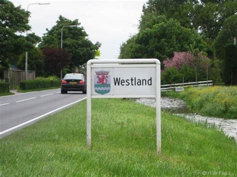 westland holandia|Westland Municipality Map